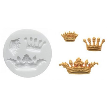 Molde silicone coroa - 3...