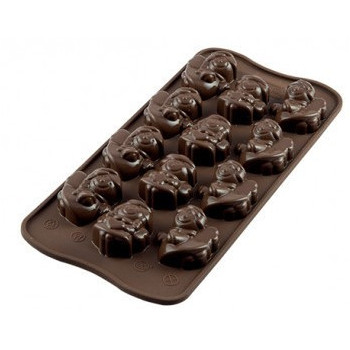 Molde Silicone Bombons...