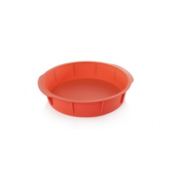 Forma silicone bolo lisa 26 cm diâmetro Tescoma