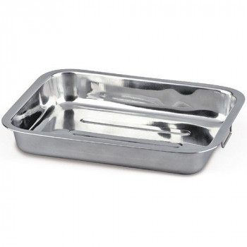 Tabuleiro inox com 30x20x5...