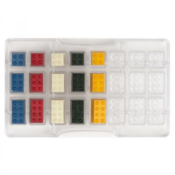 Molde policarbonato lego...