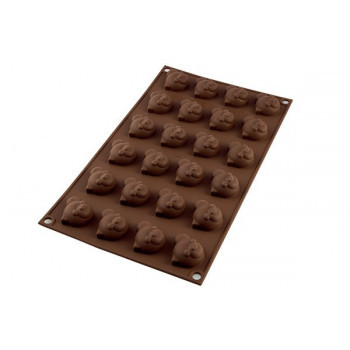 Molde Silicone panda - urso...