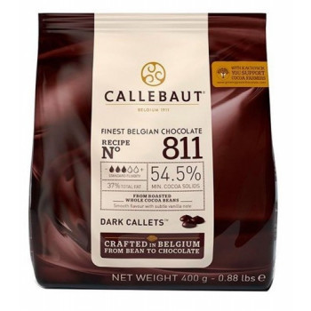 Chocolate Escuro 811 Callebaut 400g - 54.5%