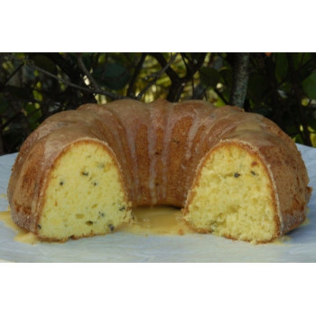 Preparado Bolo de maracujá...