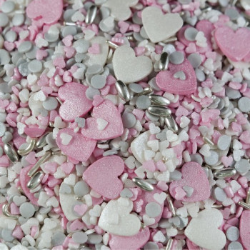 Mix romance 100 gr. confeti