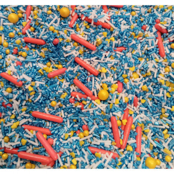 Mix love azul 100 gr. confeti