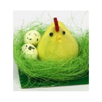 Galinha no ninho 8x7 cms -...