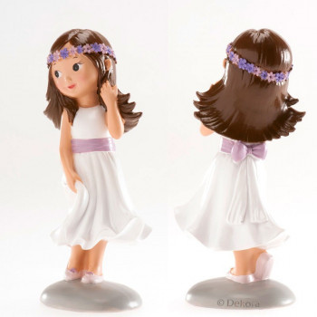 Menina comunhão 15 cm...
