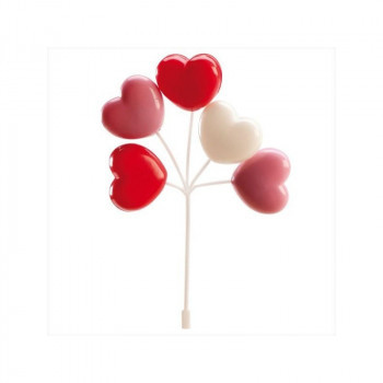 Balões PVC corações decoração dekora