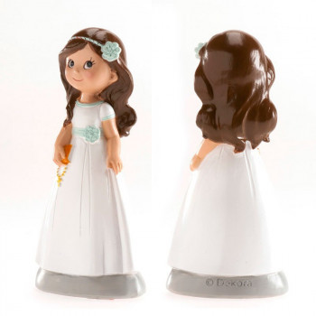 Menina comunhão 13 cm com...