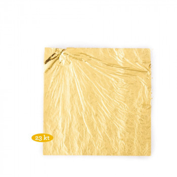 Folha de ouro comestivel...