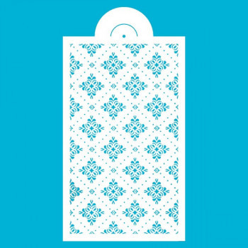 Stencil motivo camila com 33x19 cms just add love