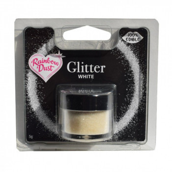 Glitter - Purpurina white 5...
