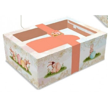Caixas para ovo de colher - ilustrada- 150 gr. - 1 cavidade - com colher