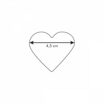 Corta massas coração...