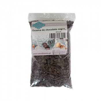 Escama de chocolate negro