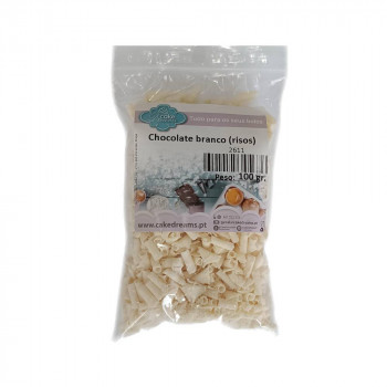 Rizos chocolate branco 100 gr.