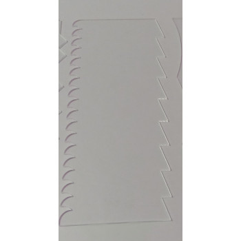 Espátula acrílico com formas | CakeDreams