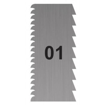 Espátula - pente em acrílico com 21x8 cm - 2 motivos