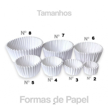 Petifur - Forminhas de papel parafinado castanho nº5 - 1000 unid.