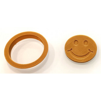 Cortante com marcador emoji sorridente