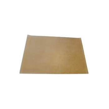 Folha de papel siliconizado 75x45 cms castanho