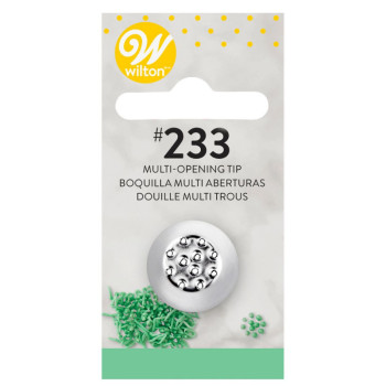 Bico 233 wilton mini - efeito relva