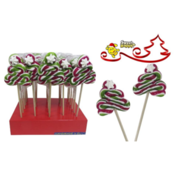 Chupa árvore de natal 80 gr. - unidade