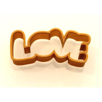 Cortante Love bolachas - namorados