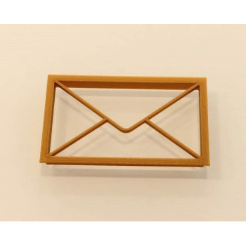 Cortante para bolacha com marcador - envelope carta