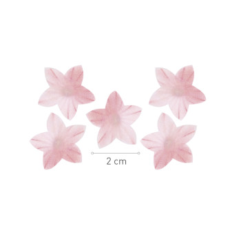 Flor em hóstia com 2 cms-...