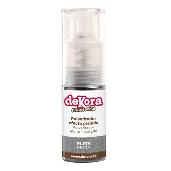 Corante spray pó prata 10g - dekora