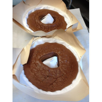 Pão de ló chocolate - 5 kgs (preparado)