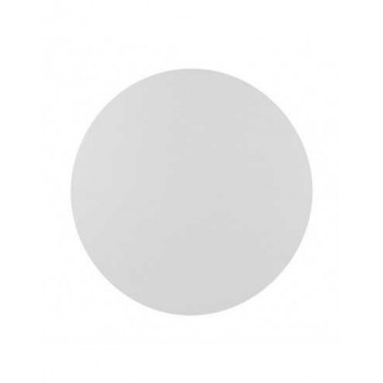 Pack 10 kgs de Bases (prato) cartão dupla face - branco - prata