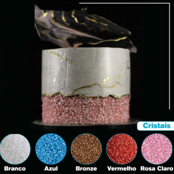 Cristais - glimmer 100 gr.