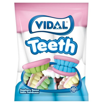 Saco de 65 gr. gomas Dentes - teeth - Vidal