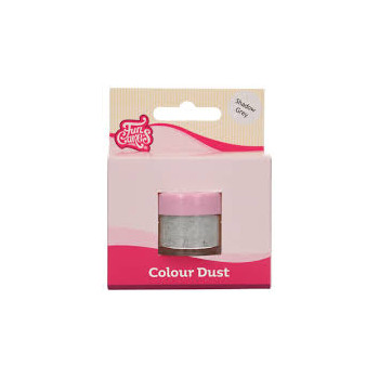 Corante em pó cinza - shadow grey- colour dust 6,5 gr. funcakes