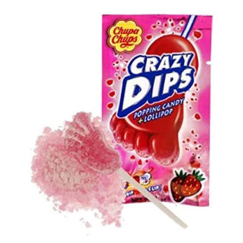 Chupa crazy dips sabor a...
