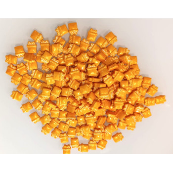 Prendinha de natal dourada - 100 gr.