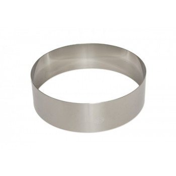 Aro redondo inox 7 cm altura - vários diâmetros