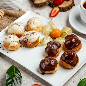 Profiteroles Secos sem Recheio 20 Unidades | CakeDreams