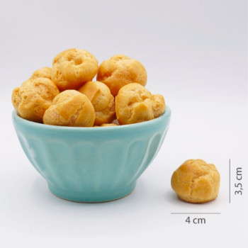 Profiteroles Secos sem Recheio 20 Unidades | CakeDreams