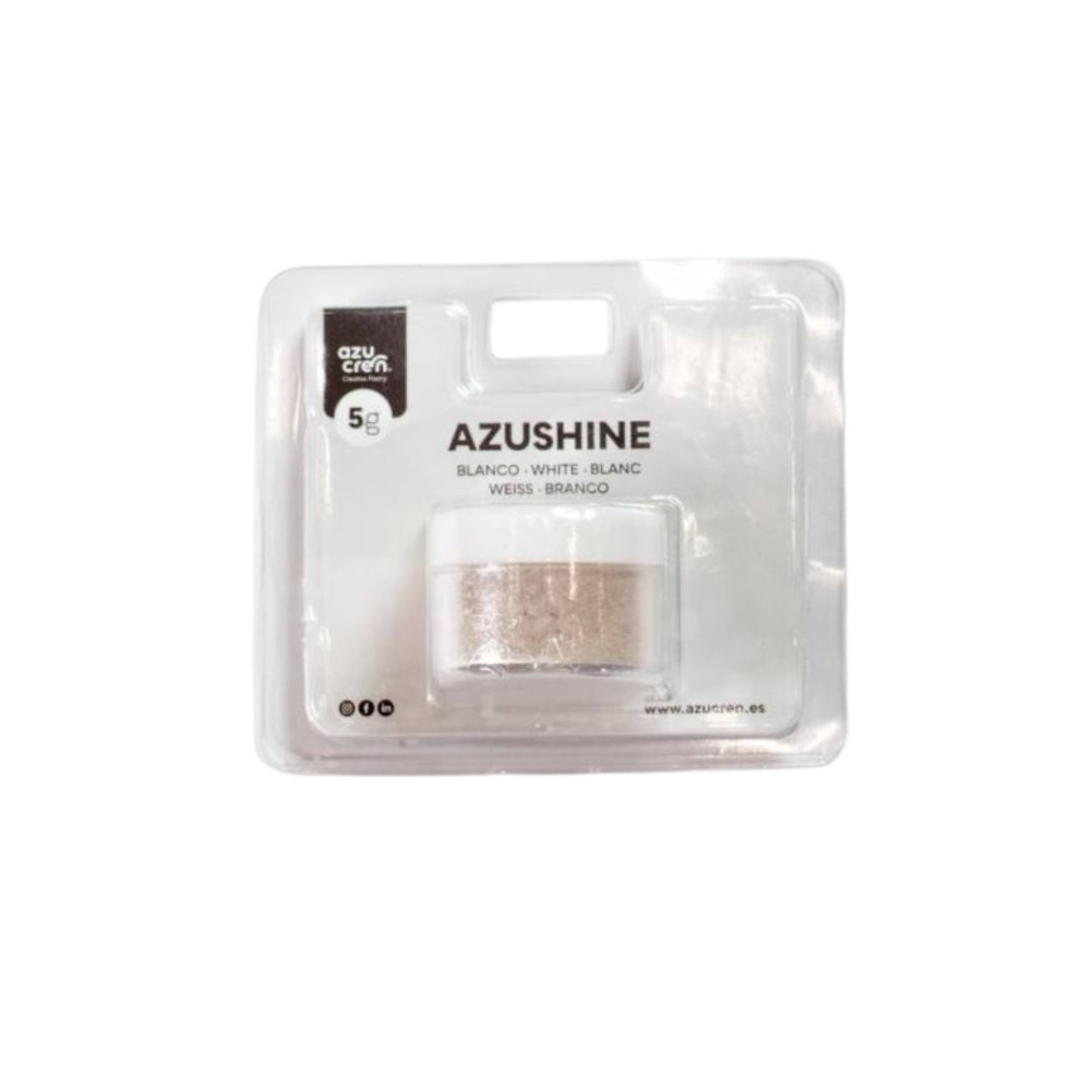 Corante em Pó com Brilho Branco Azushine | CakeDreams