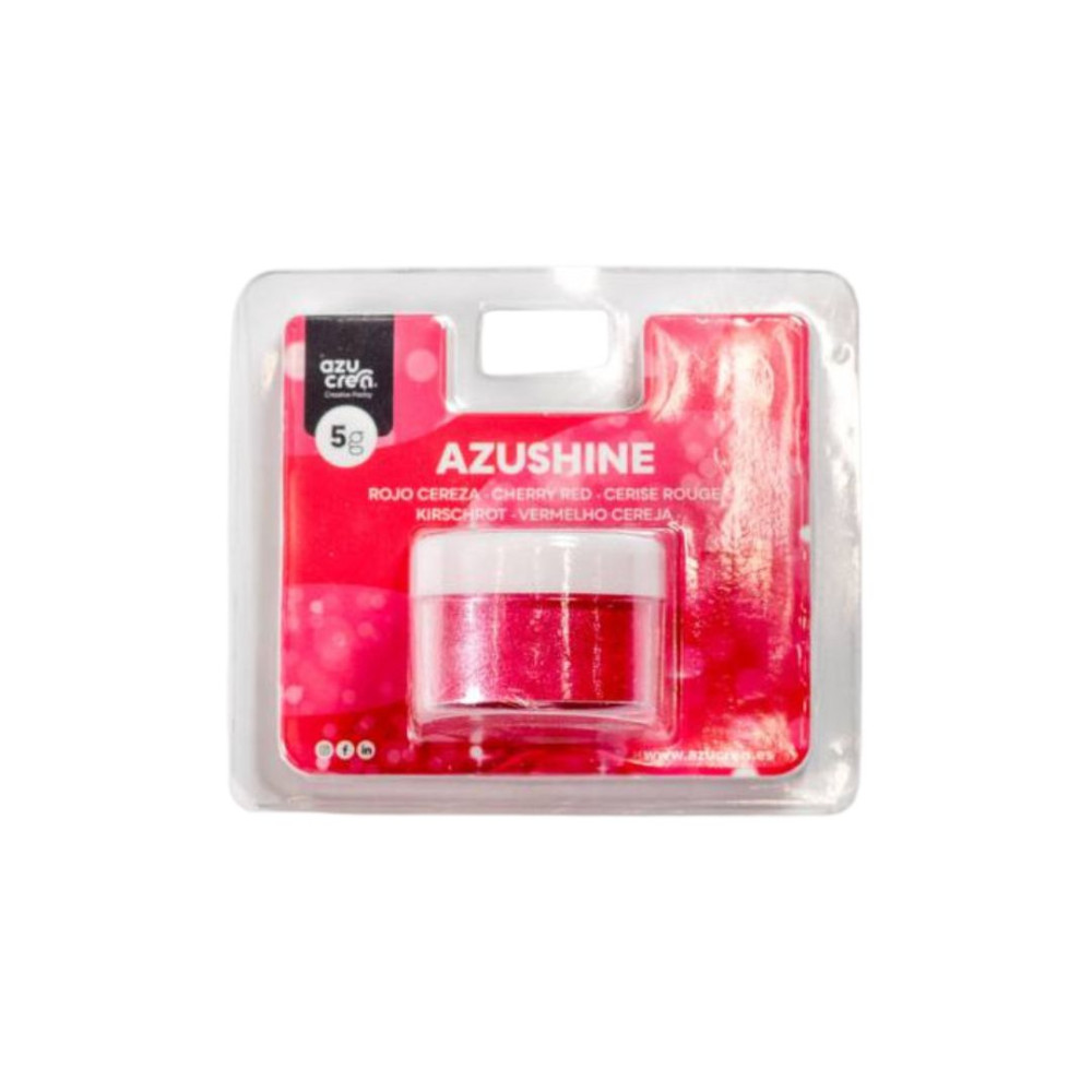 Corante em Pó com Brilho Vermelho Azushine | CakeDreams