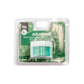 Corante em Pó com Brilho Verde Azushine | CakeDreams