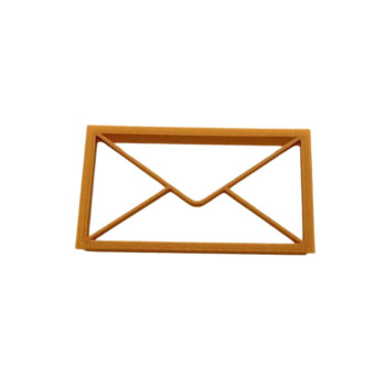Cortante para bolacha com marcador - envelope carta