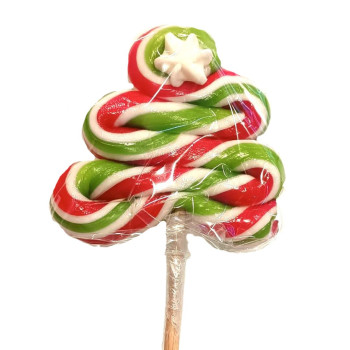 Chupa árvore de natal 80 gr. - unidade