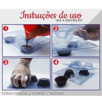 Molde acetato para...