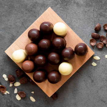 Molde Silicone Bombons...