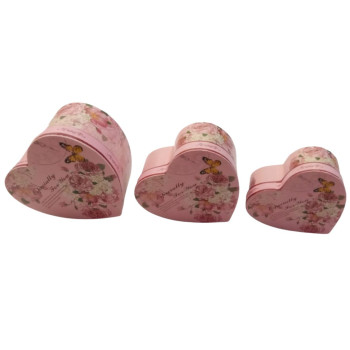 Caixa em cartão forma coração - unidade